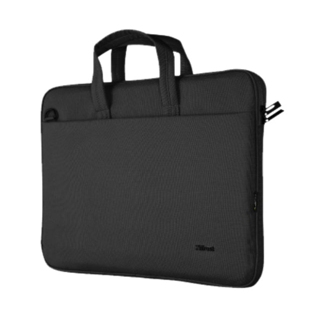 Trust - sac d'ordinateur portable Bologne Eco 16 pouces noir | 1 pièce