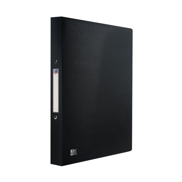 Oxford - Raccoglitore ad anelli A4 Urban 20mm 2 anelli nero | 10 pezzi