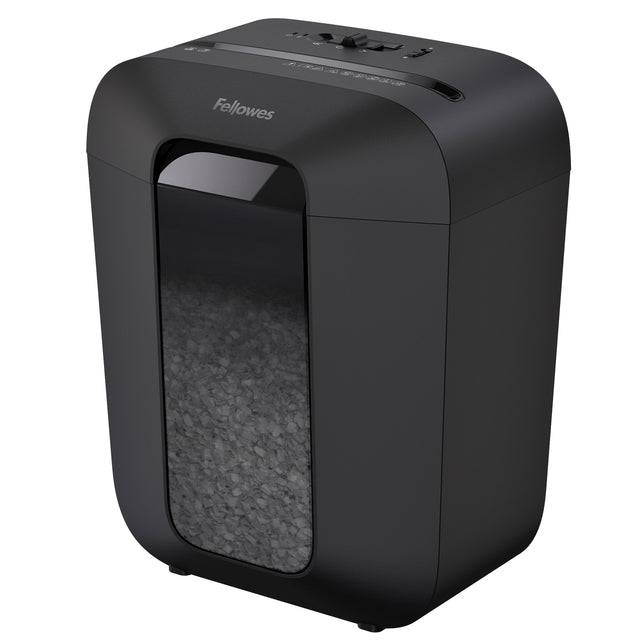 Fellowes - Paper shredder lx41 4x12mm black