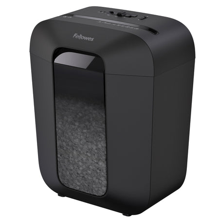 Fellowes -  Papiervernietiger  lx41 4x12mm zwart