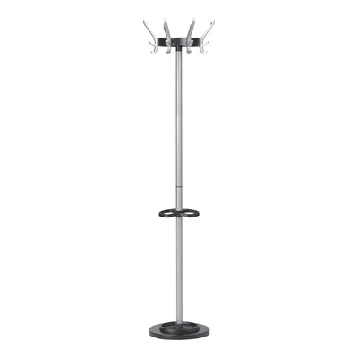 Unilux - Coat rack Cypres standing metallic gray
