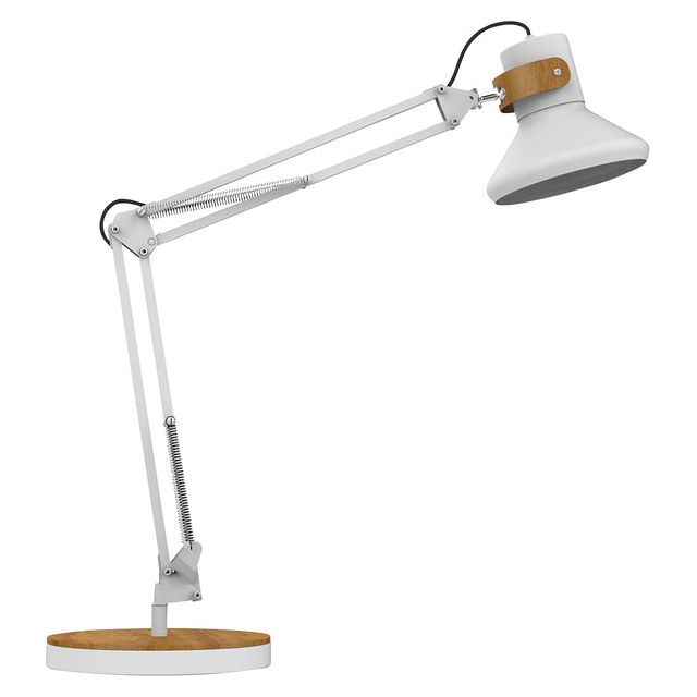 UNILUX - Bureaulamp Baya LED wit/bamboe