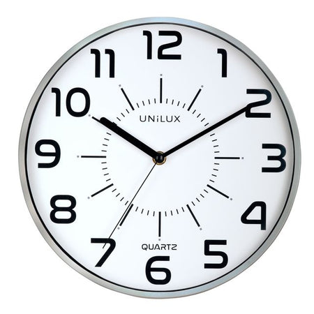 UNILUX - Reloj de pared Pop gris