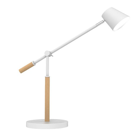 UNILUX - Lámpara de escritorio Vicky LED madera blanca