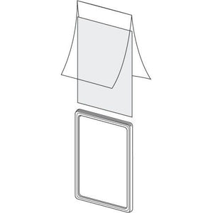 Klika - Cover for price tag frame Din A6 2-sided 140 pieces