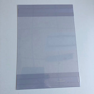 Klika - Foil card holder DIN A4 vertical adhesive 40 pieces