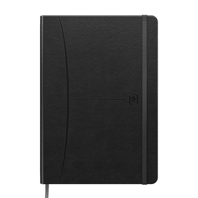 Oxford - Notizbuch Signature A5-Linie 80 Blatt schwarz