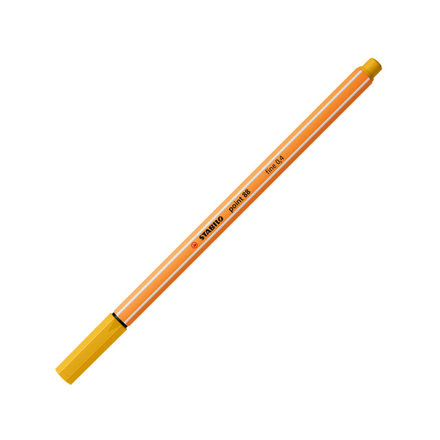Stabilo -  point 88, premium fineliner 0.4 mm, curry, per stuk