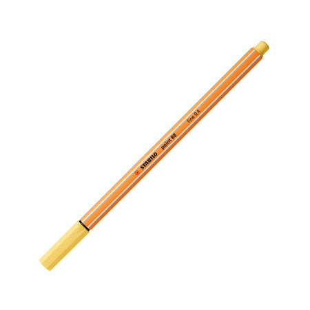 Stabilo - Fineliner point 88/23 fin jaune clair | 10 pièces