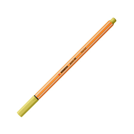 Stabilo -  Fineliner point 88/67 f mosterd | 10 stuks