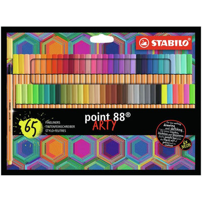 Stabilo - Fineliner point 88/65 Arty fine set assortito di 65 pezzi