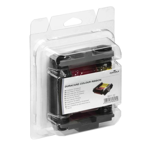Durable - Ruban d'impression couleur Duracard CMJN