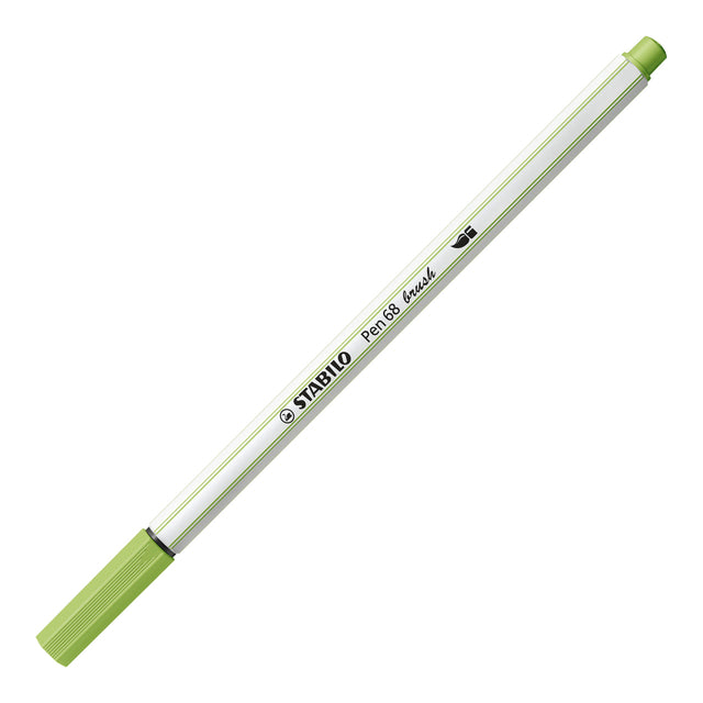Stabilo - Stylo Pinceau 568/34 pistache | 10 pièces