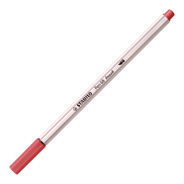 Stabilo - Brushstick Pen 568/47 rouge rouille | 10 pièces