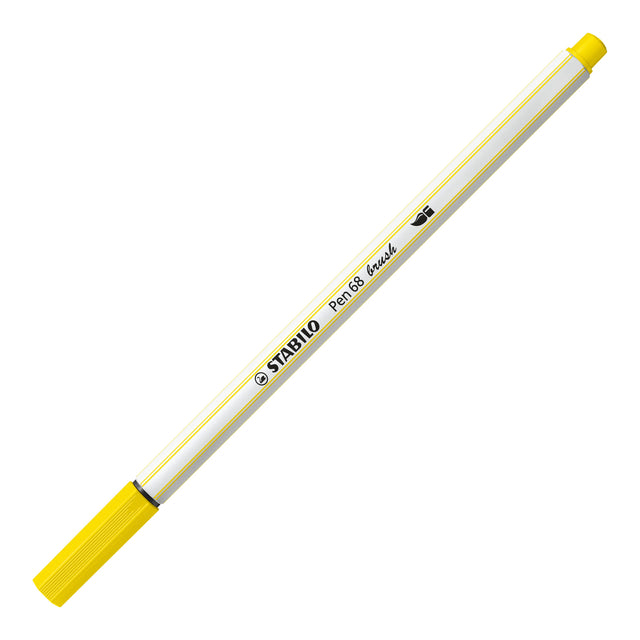 Stabilo - Brushstick Pen 568/24 lemon yellow