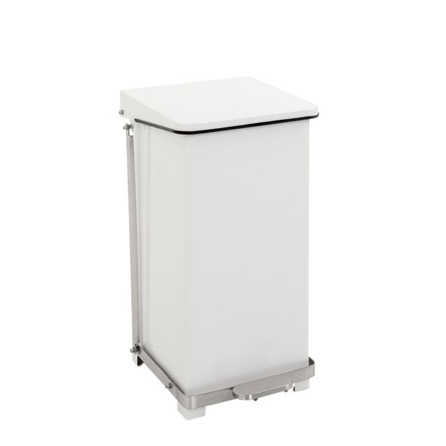 Vepa Bins - Pedal bin Industrial 45 liters white