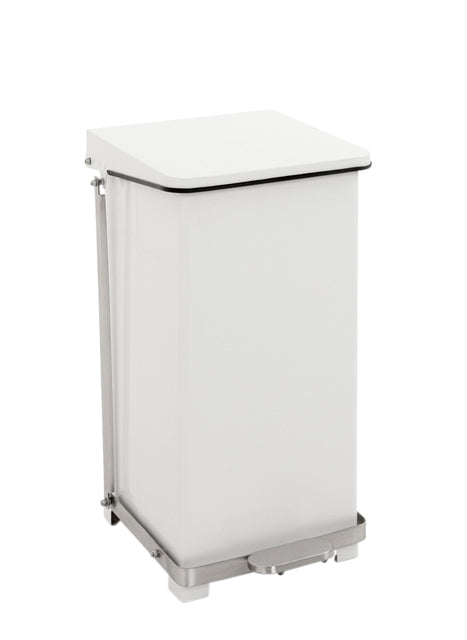 Vepa Bins - Pattumiera a pedale Industrial 45 litri bianca