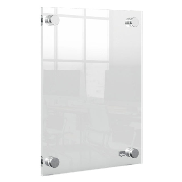 Nobo - Plus acryl informatiebord, wandgemonteerd, ft A5