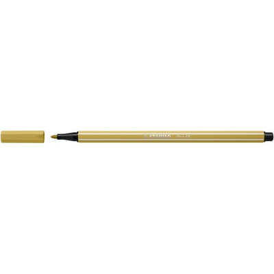 Stabilo - Rotulador Pen 68/66 medium caqui | 10 piezas