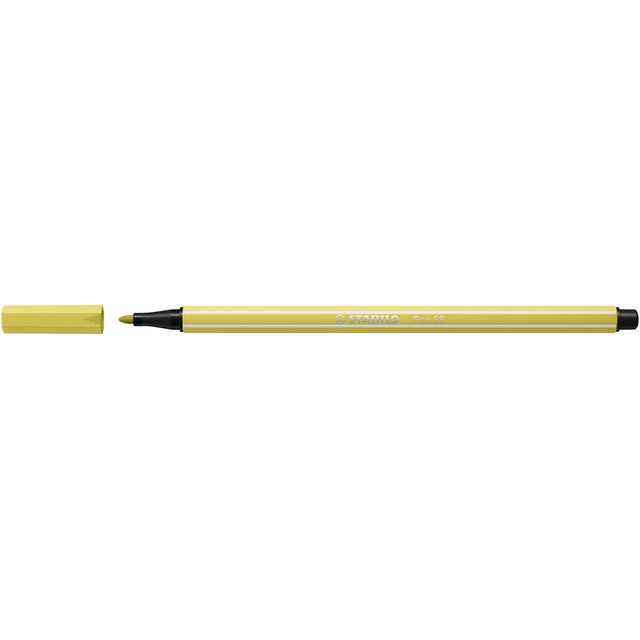 Stabilo - Felt -tip Pen 68/67 M MUSTARD | 1 pièce