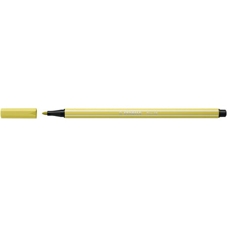 Stabilo -  Viltstift pen 68/67 m mosterd | 10 stuks