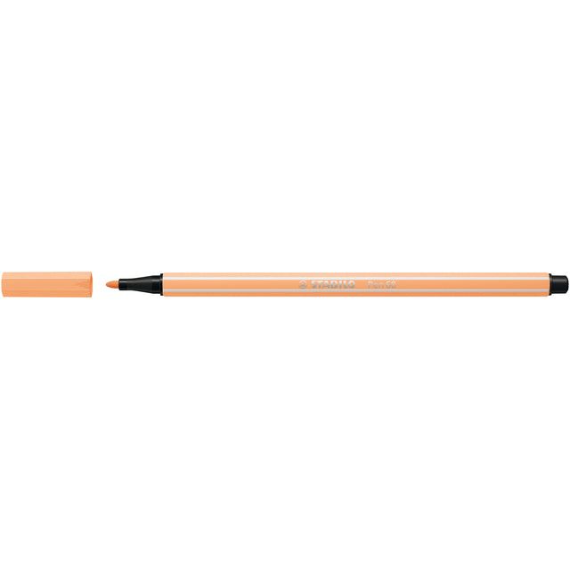 Stabilo - Felt -tip Pen 68/25 M pastel Orange | 1 pièce