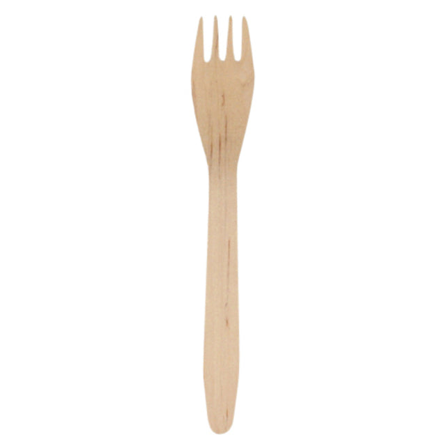Quantore - Tenedor 160mm madera 100 piezas