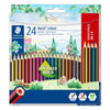 Staedtler - Buntstifte Noris Set 20+4 Farben | 5 Stück