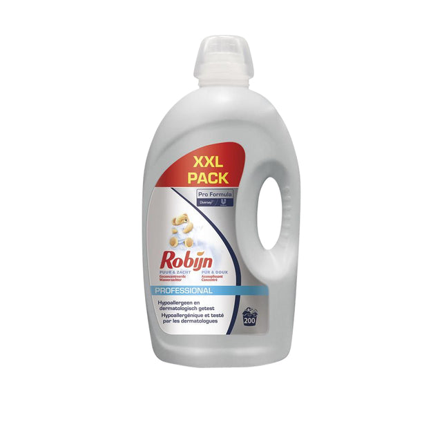 Robijn - Tissu Softender Pro Formula 5L Pure et doux | Bouteille 5 litres | 2 pièces