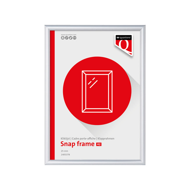 Quantore - Cadre clic premium A2 25mm