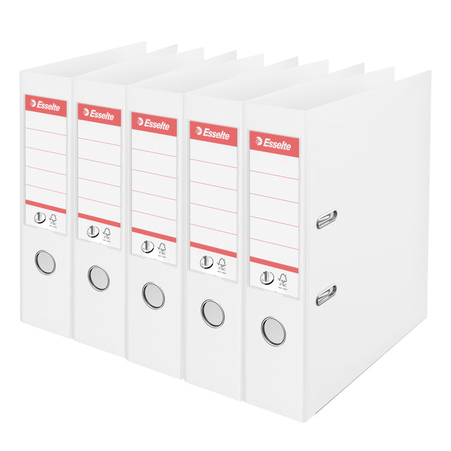 Esselte - Ordner No 1 Power PP 75 mm wit | 4 stuks