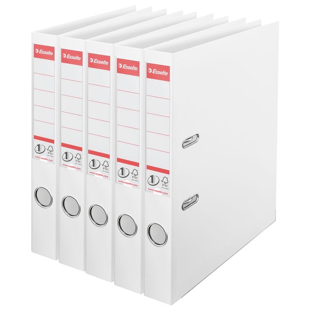 Esselte - Ordner No 1 Power PP 50mm bianco 5 pezzi