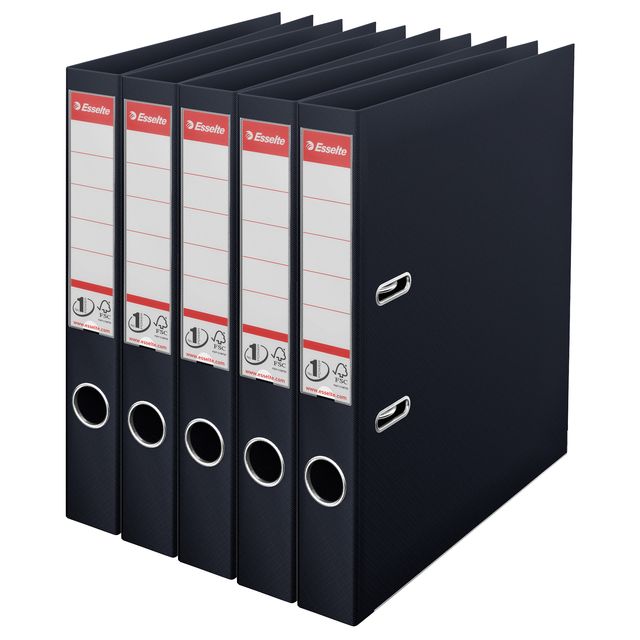 Esselte - Organizer Vivida No.1 Multipack 50mm A4 5 Stück schwarz