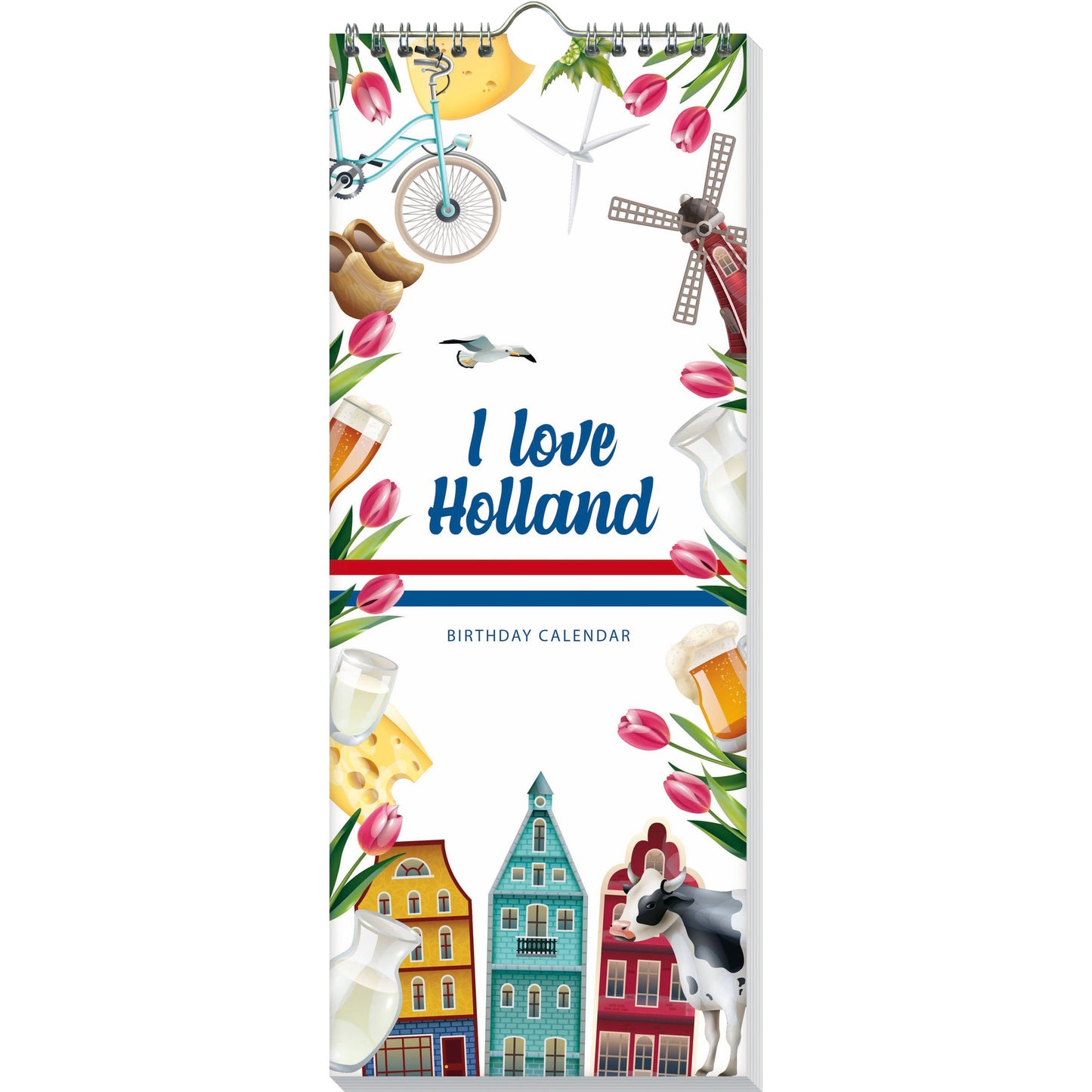 Interstat -  Verjaardagskalender I Love Holland