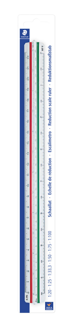 Staedtler - Règle graduée 561 300mm division formation | 6 pièces