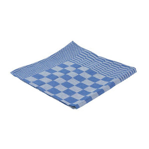 Cleaninq - Blocco strofinaccio blu navy 65x65 cm blu 6 pezzi