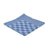 Cleaninq - Blocco strofinaccio blu navy 65x65 cm blu 6 pezzi