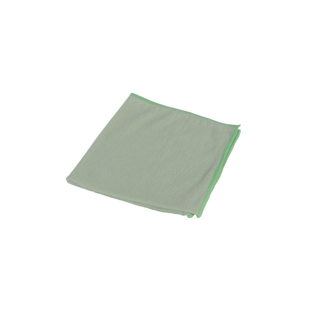 Cleaninq - Panno in microfibra basic 38x38 cm verde 5 pezzi
