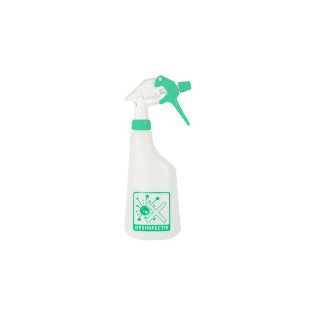 CleanInQ - Sprühflasche komplett 600 ml Desinfektion | 1 Stück | 12 Stücke