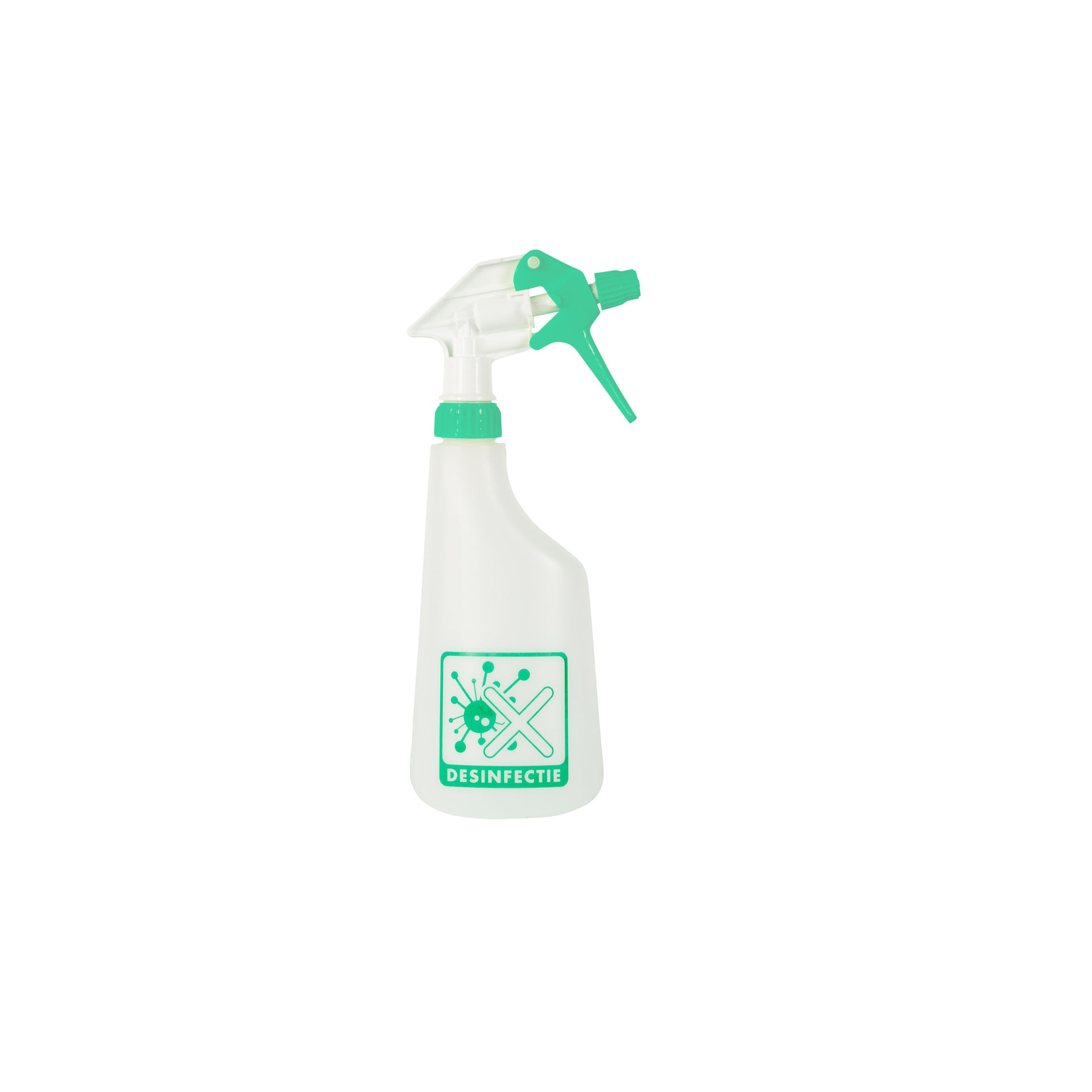 Cleaninq - Spray bottle 600ml empty with logo disinfection