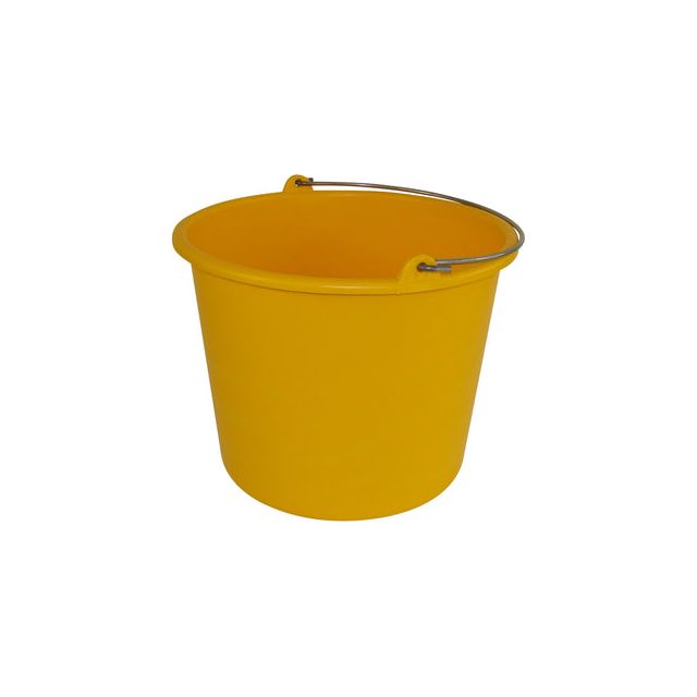 CleanInq - seau 12 litres jaune | 1 pièce