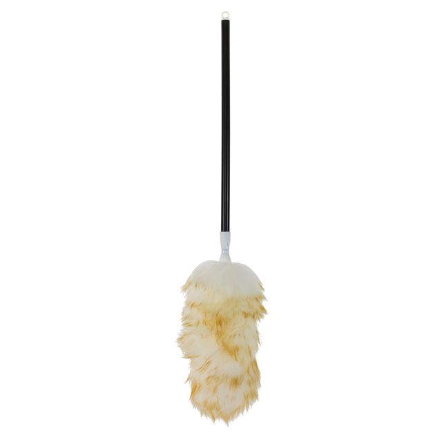 Cleaninq - Plumero lana de cordero telesteel 80-110cm