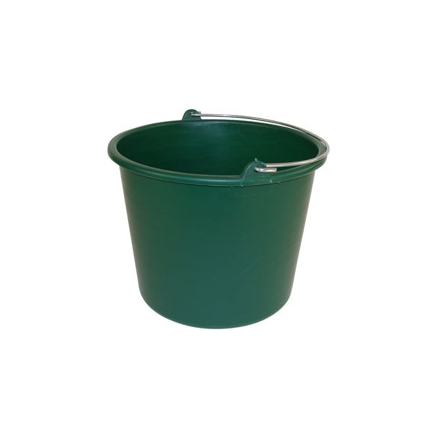 CleanInq - seau 12 litres verts | 1 pièce