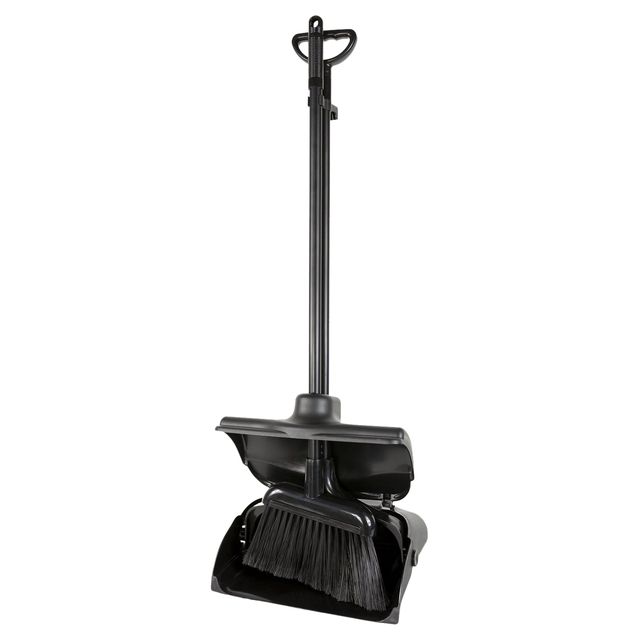 Cleaninq – Hotel-Kehrschaufel groß, schließend, stehend