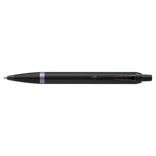 Parker - Ballpen Parker Im Purple Ring M Black | 1 pièce