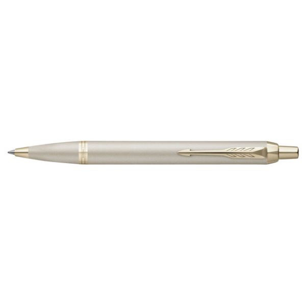 Parker - IM Monochrome champagne medium ballpoint pen