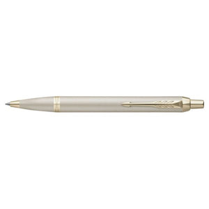 Parker - IM Monochrome champagne medium ballpoint pen