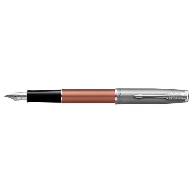 Parker - Fountain Pen Parker Sonnet Essential CT F Lacquer Orange | 1 pièce