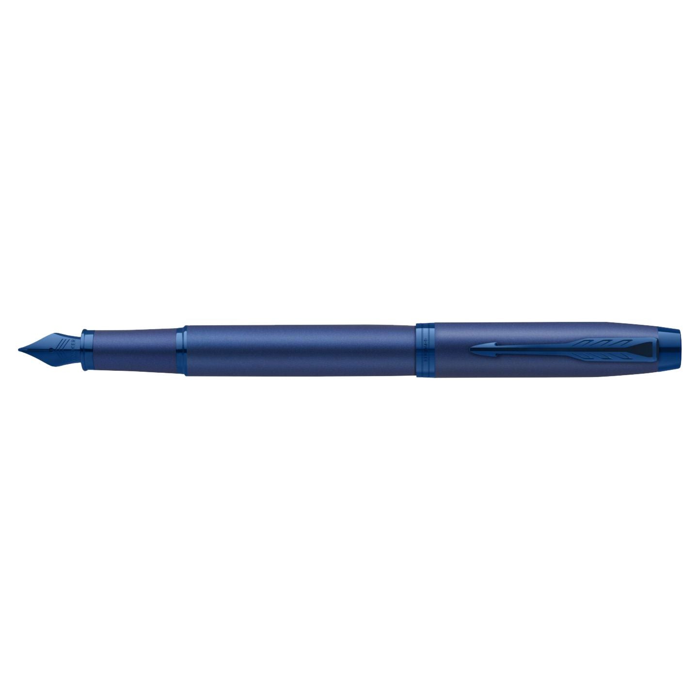 Parker - Pluma estilográfica IM Monocromática azul mediana