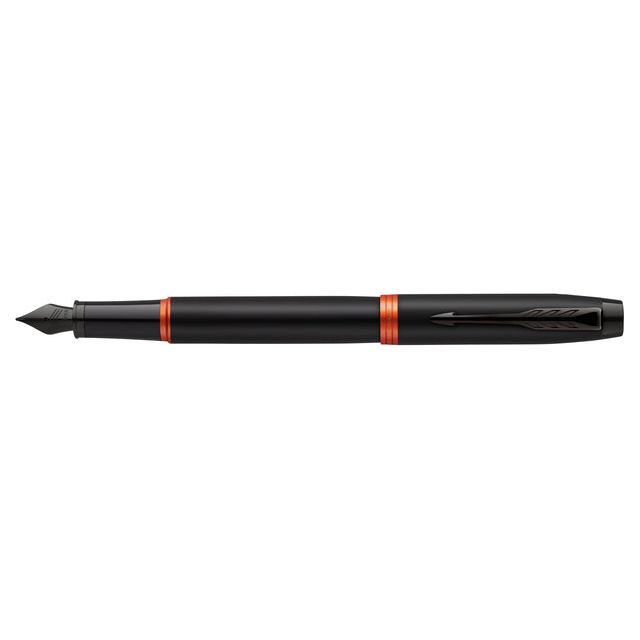 Parker - Fountain Pen Parker Im Oranje Ring M schwarz | 1 Stück